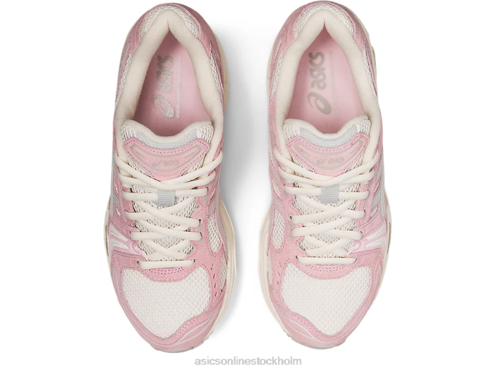 Asics gel-kayano 14 kvinnor D6D02638 grädde/rosa salt
