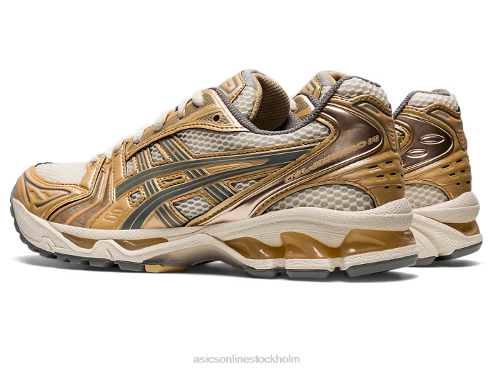 Asics gel-kayano 14 kvinnor D6D02900 kräm/lergrå