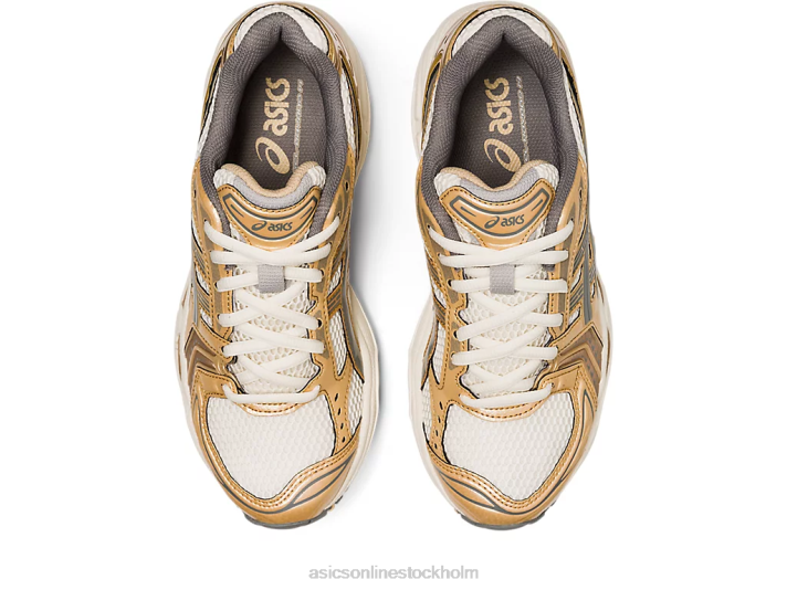 Asics gel-kayano 14 kvinnor D6D02900 kräm/lergrå