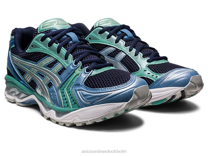 Asics gel-kayano 14 kvinnor D6D056 midnatt/rent silver
