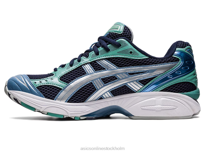 Asics gel-kayano 14 kvinnor D6D056 midnatt/rent silver