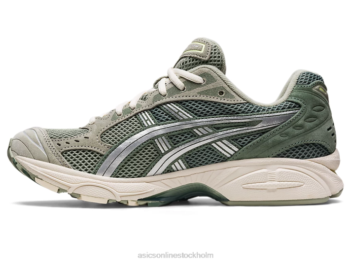 Asics gel-kayano 14 kvinnor D6D0625 olivgrå/rent silver