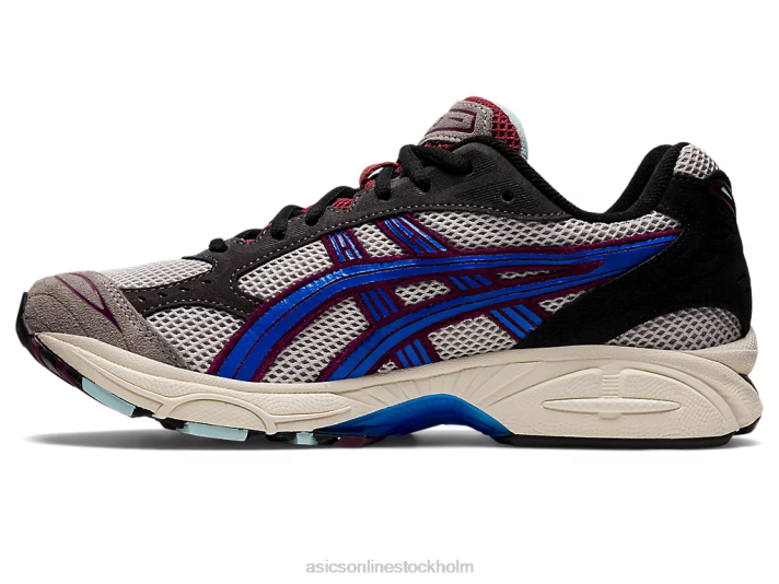 Asics gel-kayano 14 kvinnor D6D0847 ostrongrå/illusionsblå