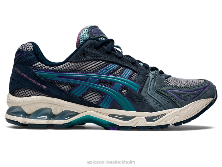Asics gel-kayano 14 kvinnor D6D0853 plåtsten/berylgrön