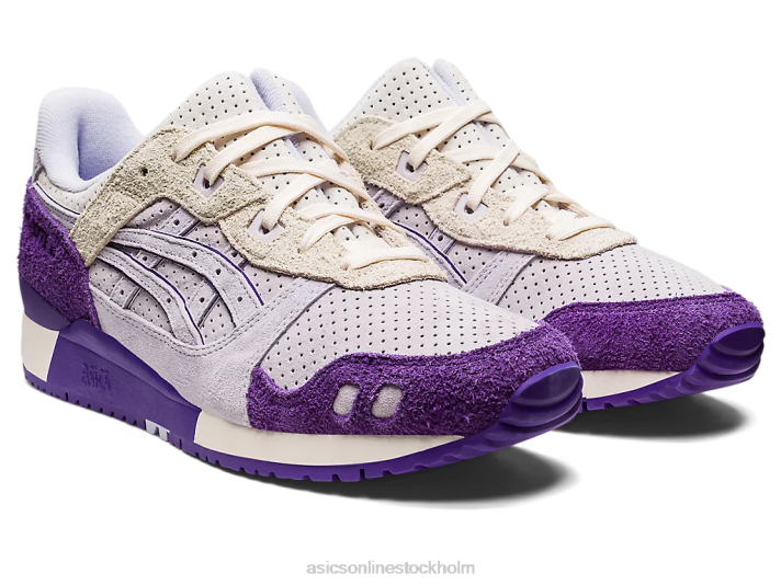 Asics gel-lyte iii och blåregn kvinnor D6D0901 lila hint/lila opal