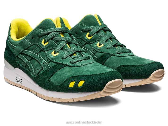 Asics gel-lyte iii och shamrock kvinnor D6D059 shamrock green/shamrock green