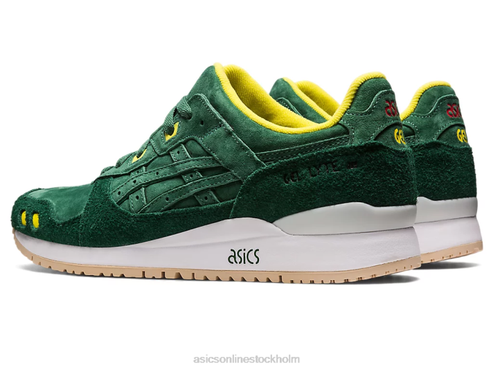 Asics gel-lyte iii och shamrock kvinnor D6D059 shamrock green/shamrock green