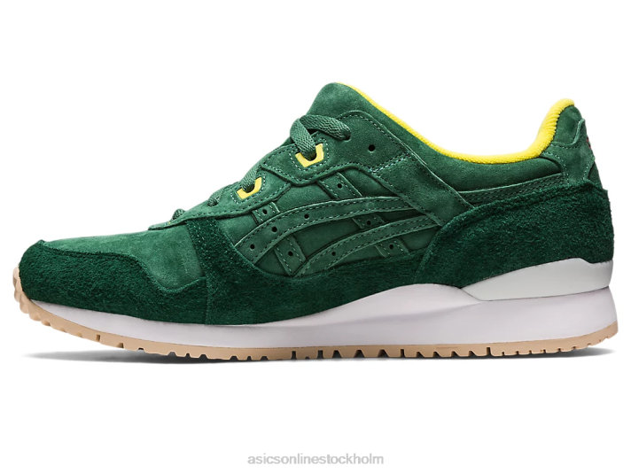 Asics gel-lyte iii och shamrock kvinnor D6D059 shamrock green/shamrock green