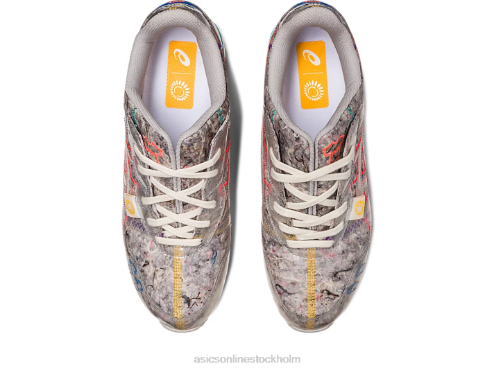 Asics gel-lyte iii och återvunnen filt kvinnor D6D0212 ostrongrå/divarosa