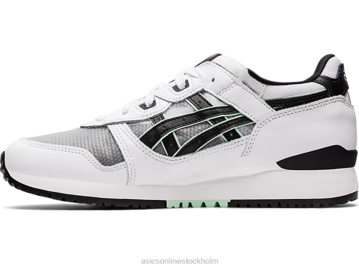 Asics gel-lyte iii og kvinnor D6D04169 vit svart