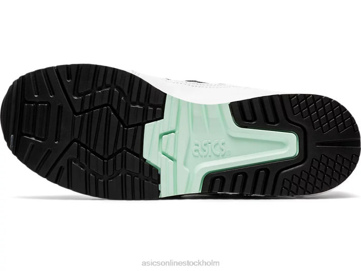 Asics gel-lyte iii og kvinnor D6D04169 vit svart