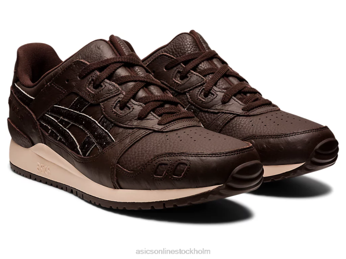 Asics gel-lyte iii og kvinnor D6D0661 kaffe/bisque