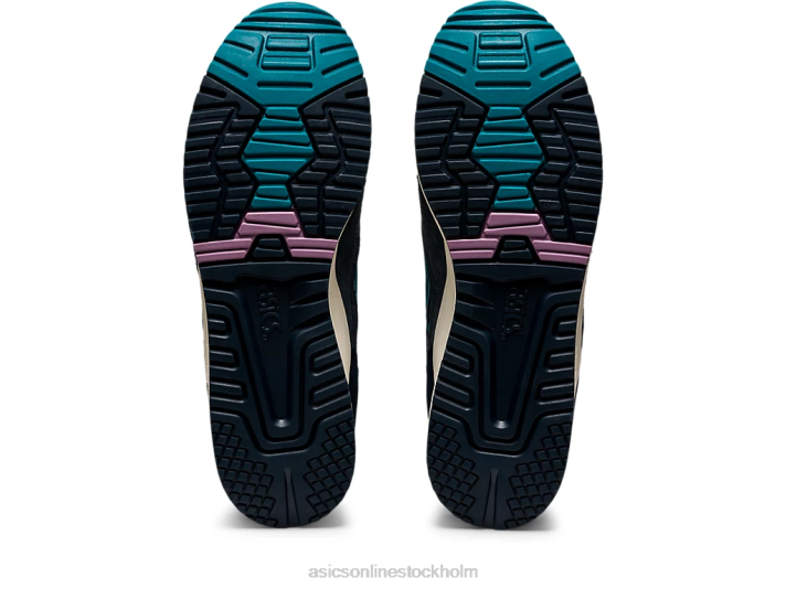 Asics gel-lyte iii og kvinnor D6D0745 asfalt/berylgrönt