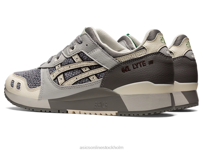 Asics gel-lyte iii og kvinnor D6D0771 ostrongrå/grädde