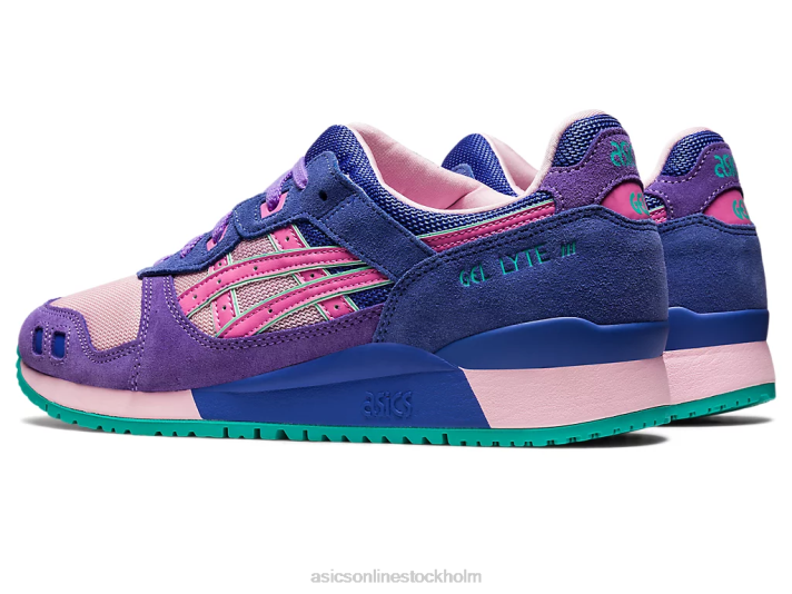 Asics gel-lyte iii og kvinnor D6D083 sockervadd/bubbel