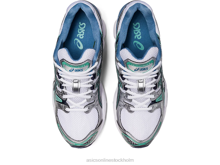 Asics gel-nimbus 9 kvinnor D6D0266 vit/rent silver