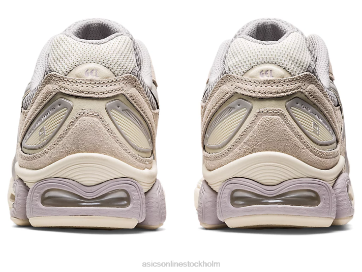 Asics gel-nimbus 9 kvinnor D6D02704 ostrongrå/björk