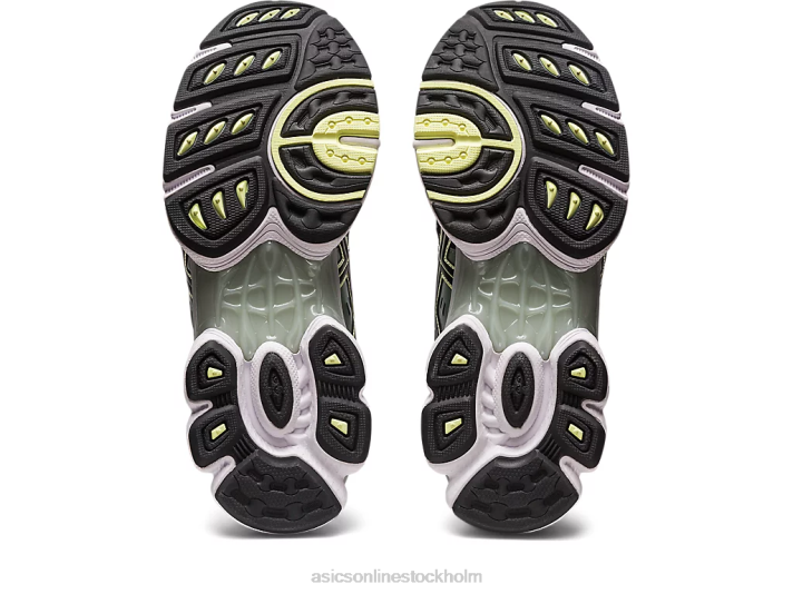 Asics gel-nimbus 9 kvinnor D6D0273 svart/rent silver