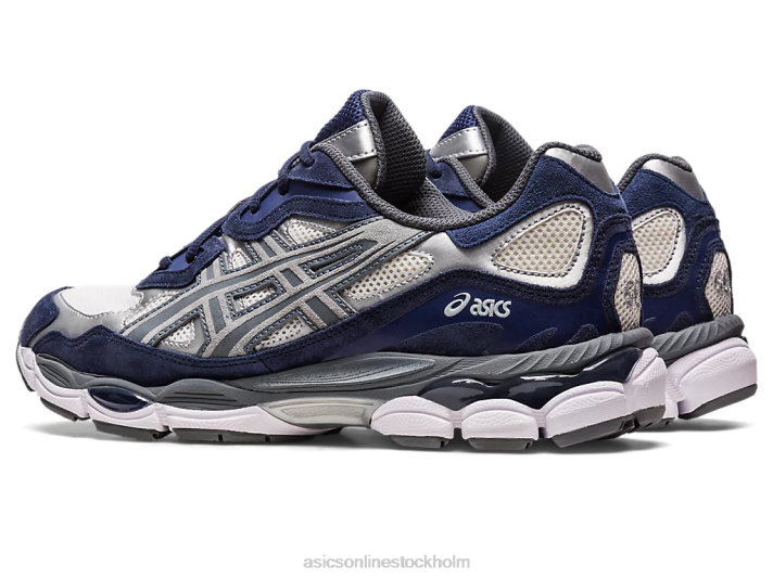 Asics gel-nyc kvinnor D6D0143 kräm/stålgrå