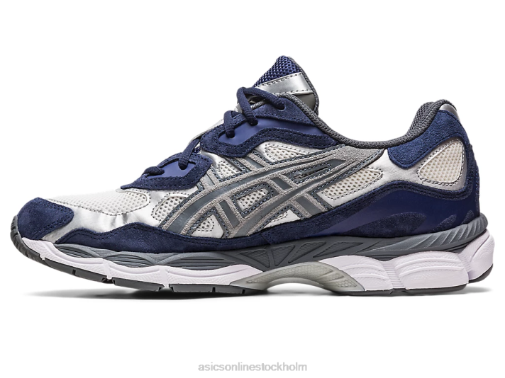 Asics gel-nyc kvinnor D6D0143 kräm/stålgrå