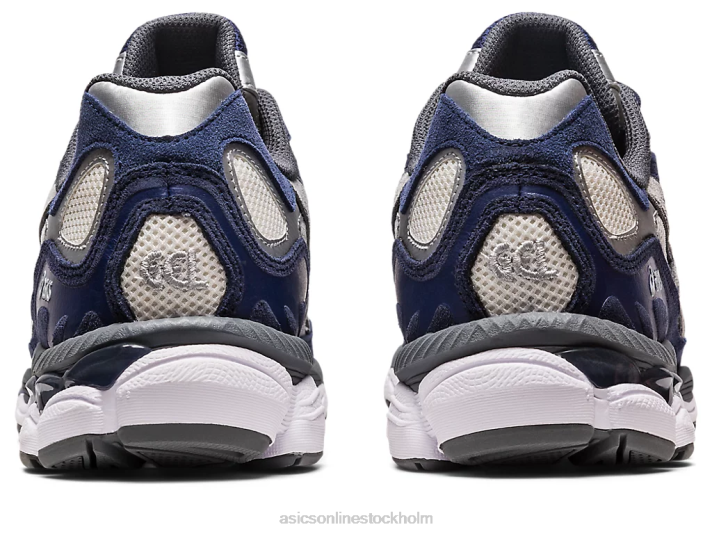 Asics gel-nyc kvinnor D6D0143 kräm/stålgrå