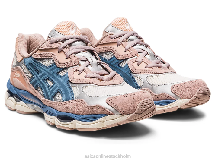 Asics gel-nyc kvinnor D6D02180 kräm/grå tandtråd
