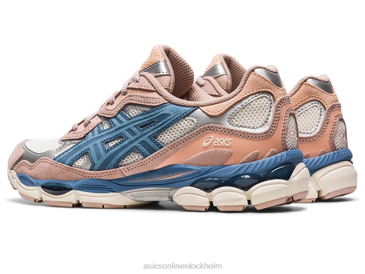 Asics gel-nyc kvinnor D6D02180 kräm/grå tandtråd