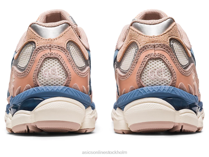 Asics gel-nyc kvinnor D6D02180 kräm/grå tandtråd