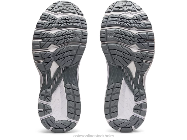 Asics gt-ii 2000 kvinnor D6D03844 vit/grå tandtråd