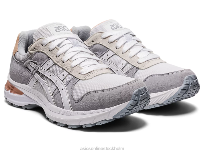 Asics gt-ii 2000 kvinnor D6D03855 vit/piemontegrå