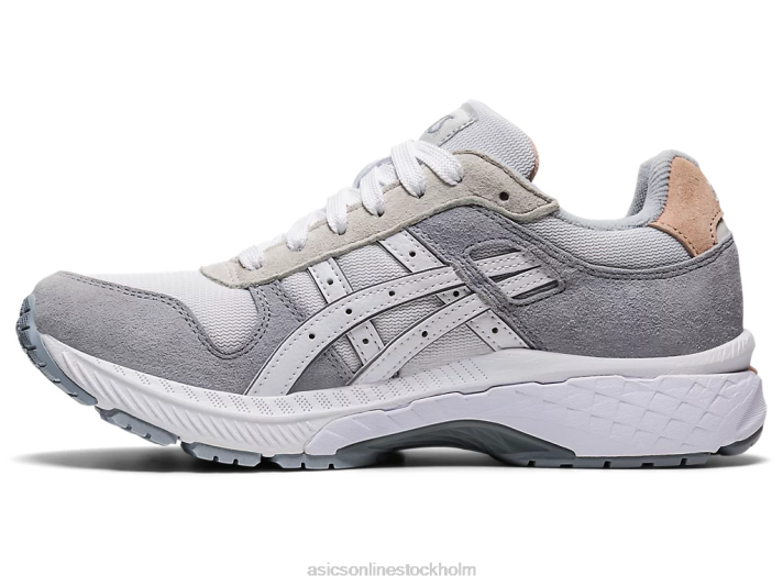 Asics gt-ii 2000 kvinnor D6D03855 vit/piemontegrå