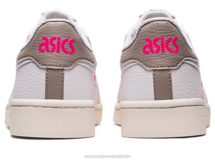 Asics japan s kvinnor D6D02628 vit/het rosa