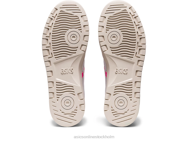 Asics japan s kvinnor D6D02628 vit/het rosa