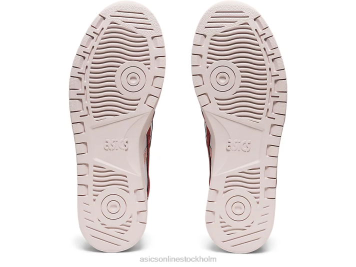 Asics japan s kvinnor D6D02904 vitt/rött tegel