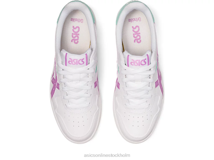 Asics japan s kvinnor D6D03160 vit/lavendel glöd