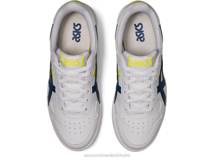 Asics japan s kvinnor D6D04079 vit/granhaj