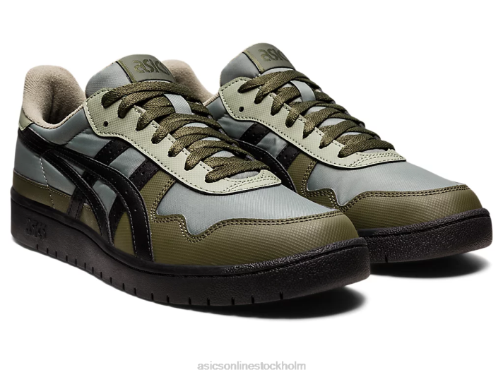 Asics japan s kvinnor D6D0856 lav grön/svart