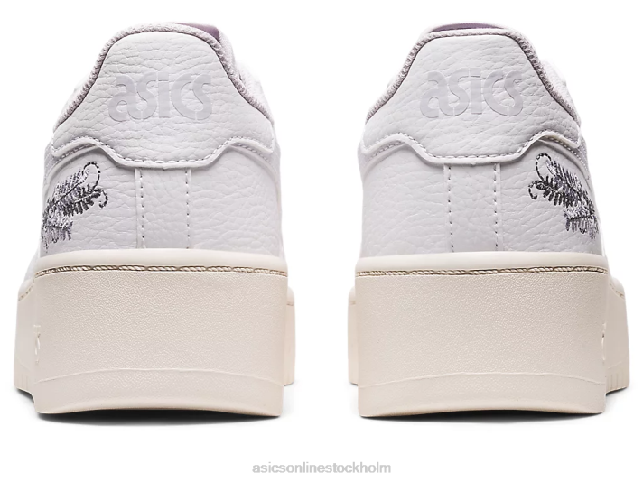 Asics japan s pf kvinnor D6D02186 vit/lila hint