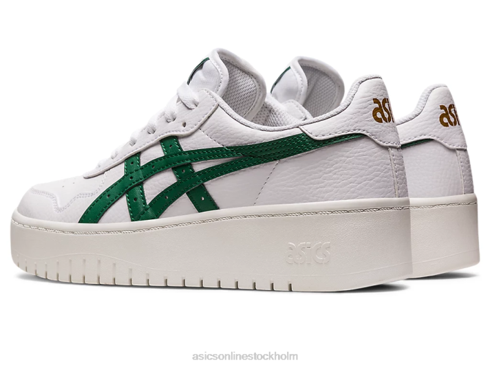 Asics japan s pf kvinnor D6D02637 vit/shamrock grön