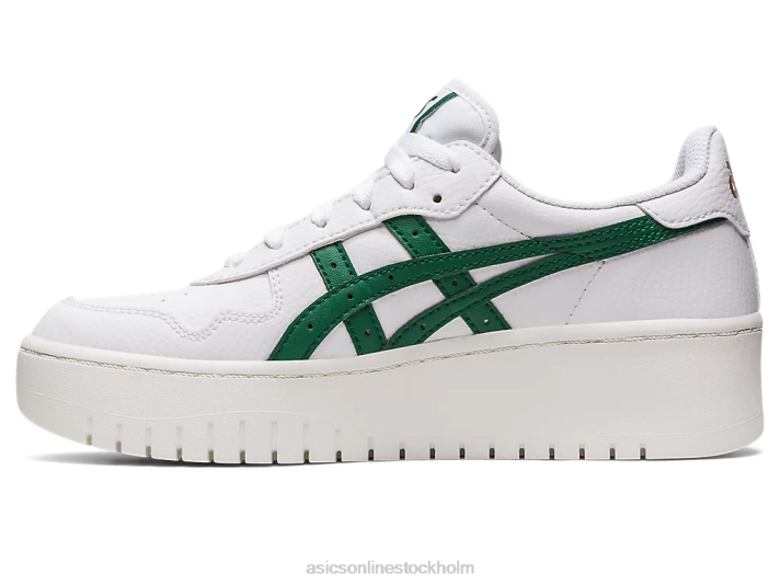 Asics japan s pf kvinnor D6D02637 vit/shamrock grön