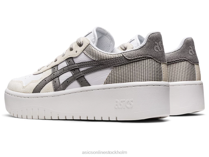 Asics japan s pf kvinnor D6D02816 vit/lergrå