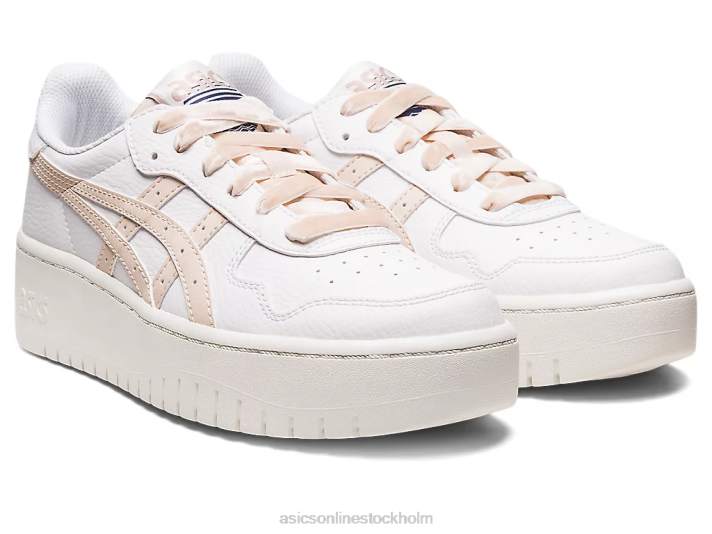 Asics japan s pf nagino kvinnor D6D02237 vit/mineralbeige