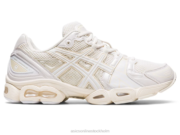 Asics jessica gonsalves gel-nimbus 9 kvinnor D6D0696 kräm/vit