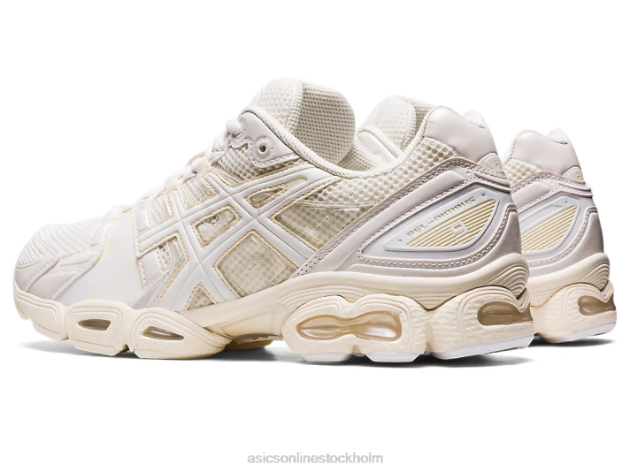Asics jessica gonsalves gel-nimbus 9 kvinnor D6D0696 kräm/vit