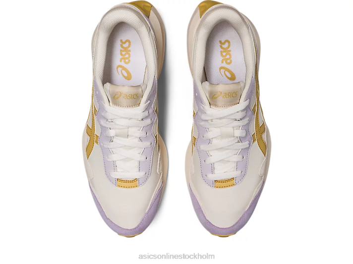 Asics jogger x81 kvinnor D6D0644 kräm/mineralbrun