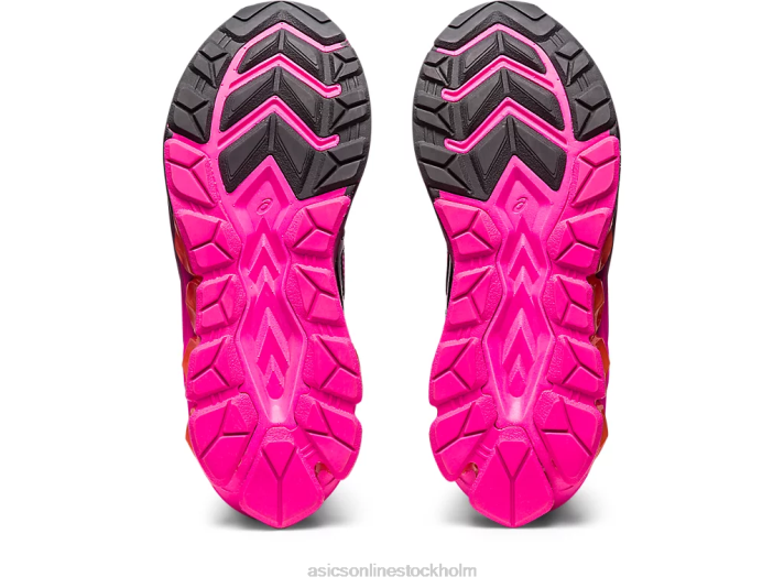 Asics p.e nation x gel-quantum 180 vii kvinnor D6D02382 rosa glo/svart