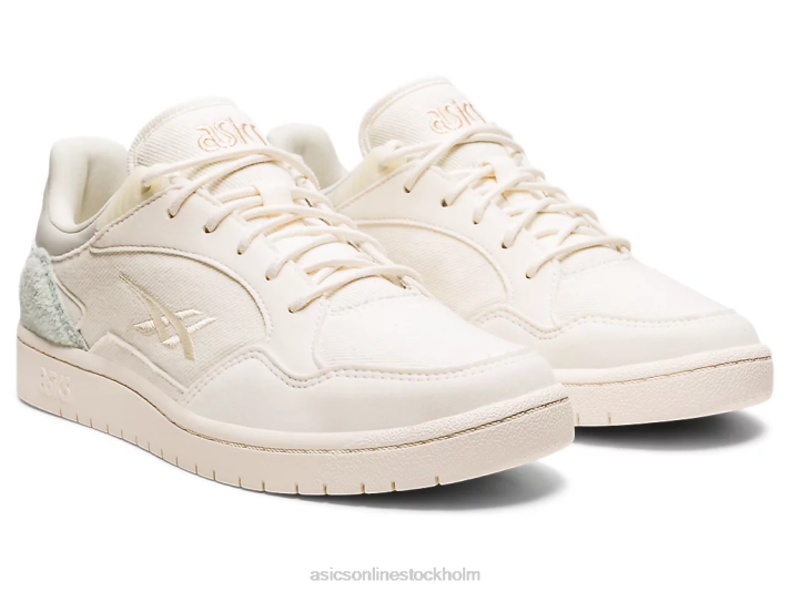 Asics skycourt kvinnor D6D03973 grädde/lavsten