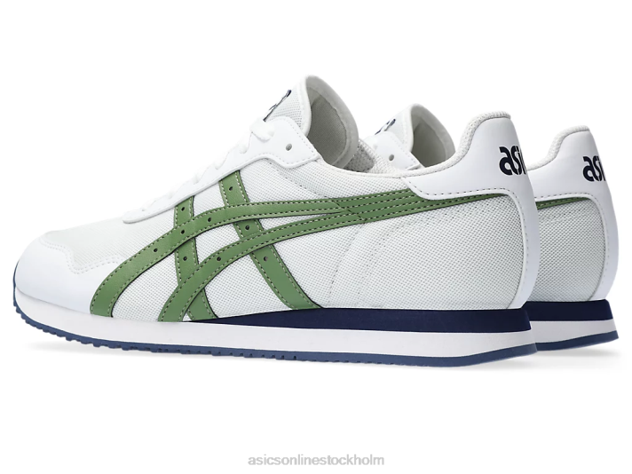 Asics tigerlöpare kvinnor D6D0208 vit/cedergrön