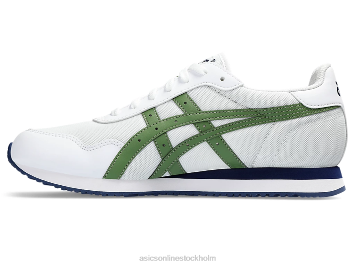 Asics tigerlöpare kvinnor D6D0208 vit/cedergrön