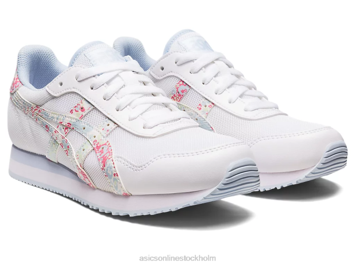 Asics tigerlöpare kvinnor D6D02164 vit/papaja